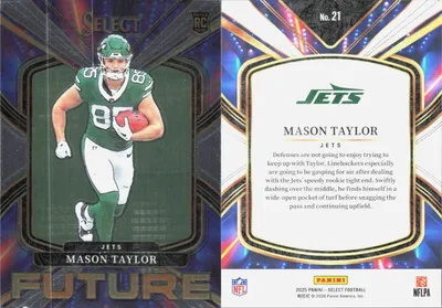 Mason Taylor 2025 Panini Select