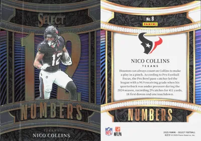 Nico Collins 2025 Panini Select