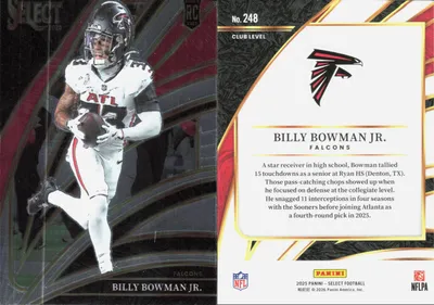 Billy Bowman Jr. card