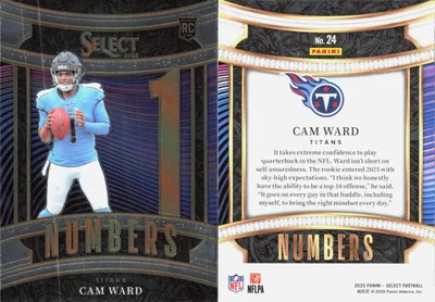 Cam Ward 2025 Panini Select