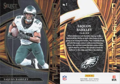 Saquon Barkley 2025 Panini Select