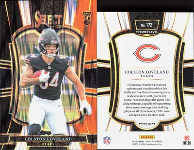 Colston Loveland 2025 Panini Select