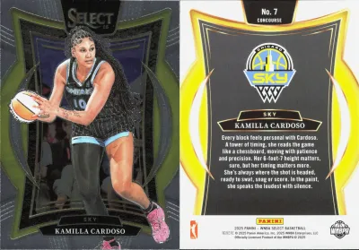 Kamilla Cardoso — 2025 Panini Select Base Concourse