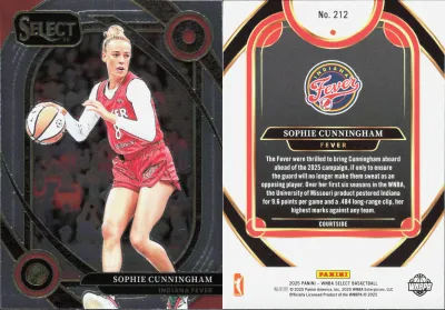 Sophie Cunningham — 2025 Panini Select Base Courtside