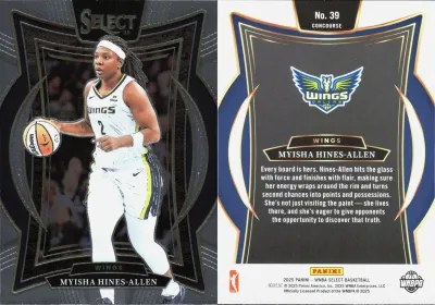 Myisha Hines-Allen — 2025 Panini Select