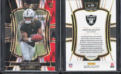 Ashton Jeanty 2025 Panini Select
