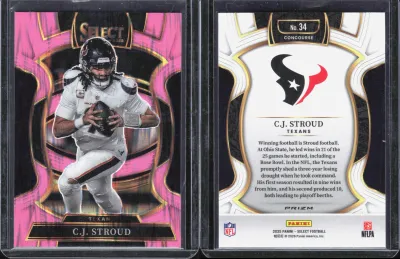 C.J. Stroud 2025 Panini Select