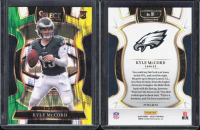 Kyle McCord 2025 Panini Select