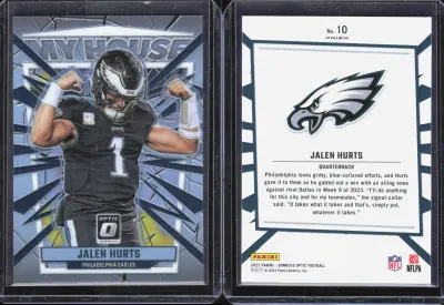 Jalen Hurts 2023 Panini Donruss Optic