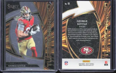 George Kittle 2025 Panini Select