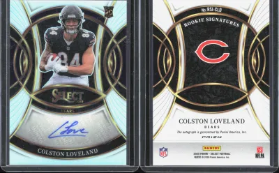 Colston Loveland 2025 Panini Select