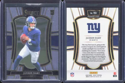 Jaxson Dart 2025 Panini Select