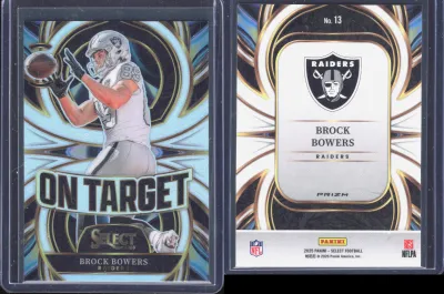 Brock Bowers 2025 Panini Select