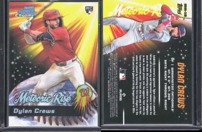 Dylan Crews 2025 Topps Bowman Chrome