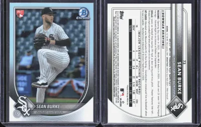 Sean Burke 2025 Topps Bowman Chrome
