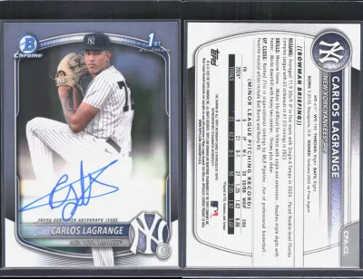 Carlos Lagrange 2025 Topps Bowman Chrome