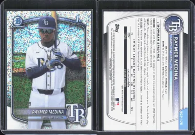 Raymer Medina — 2025 Topps Bowman Chrome Shimmer Refractor