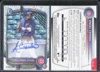 Angel Cepeda — 2025 Topps Bowman Chrome Fuchsia Refractor
