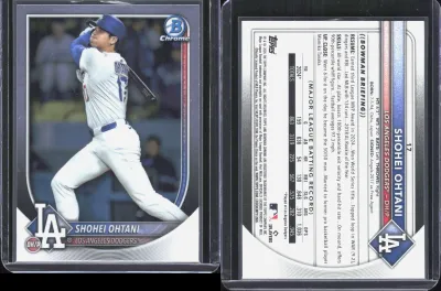 Shohei Ohtani 2025 Topps Bowman Chrome