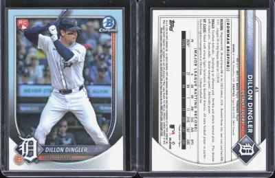Dillon Dingler — 2025 Topps Bowman Chrome Refractor