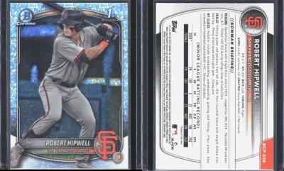 Robert Hipwell 2025 Topps Bowman Chrome