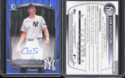 Cam Schlittler card