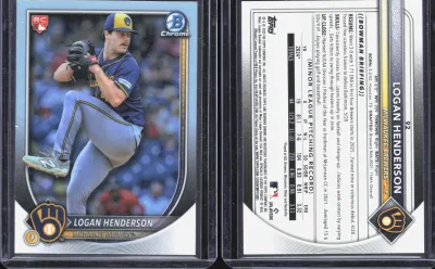 Logan Henderson 2025 Topps Bowman Chrome