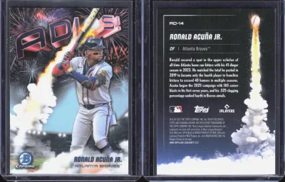 Ronald Acuña Jr. 2025 Topps Bowman Chrome