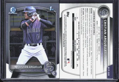 Cristian Arguelles 2025 Topps Bowman Chrome