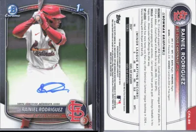 Rainiel Rodriguez — 2025 Topps Bowman Chrome Refractor
