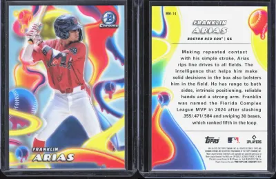 Franklin Arias — 2025 Topps Bowman Chrome