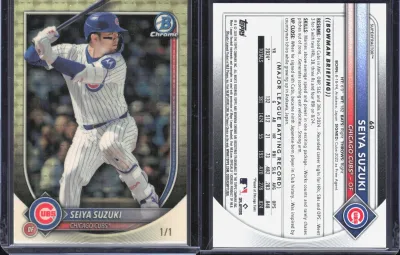 Seiya Suzuki — 2025 Topps Bowman Chrome SuperFractor