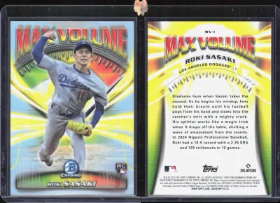 Roki Sasaki 2025 Topps Bowman Chrome