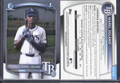 Ivarel Solano — 2025 Topps Bowman Chrome