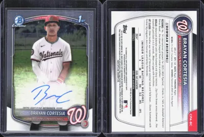 Brayan Cortesia 2025 Topps Bowman Chrome