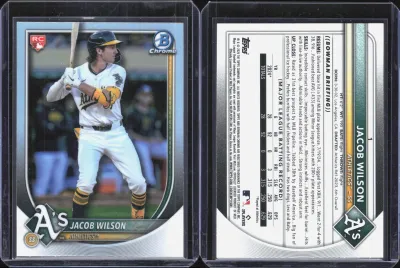 Jacob Wilson 2025 Topps Bowman Chrome