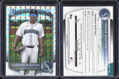 Yorger Bautista — 2025 Topps Bowman Chrome Refractor