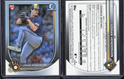 Logan Henderson 2025 Topps Bowman Chrome
