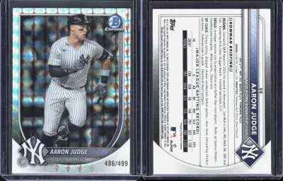 Aaron Judge 2025 Topps Bowman Chrome