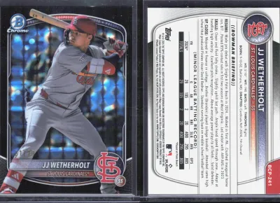JJ Wetherholt card