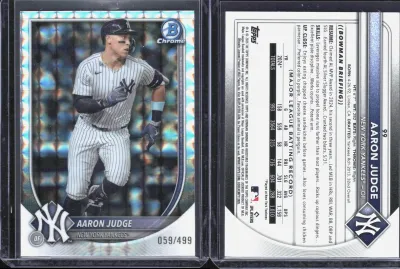 Aaron Judge 2025 Topps Bowman Chrome
