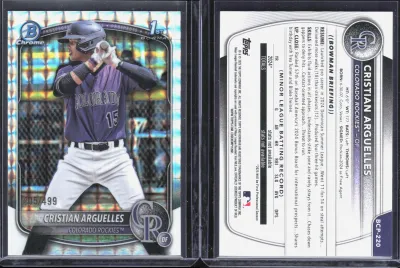Cristian Arguelles 2025 Topps Bowman Chrome