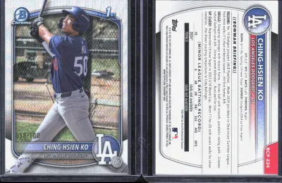Ching-Hsien Ko — 2025 Topps Bowman Chrome Refractor