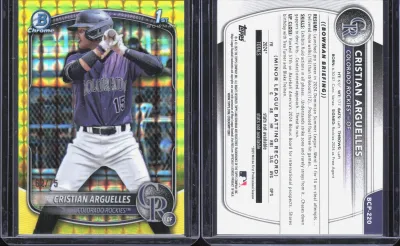 Cristian Arguelles card