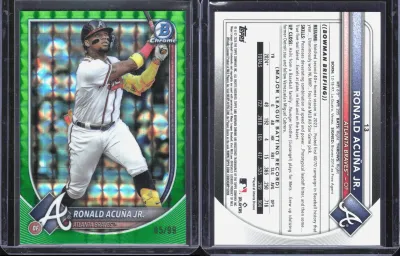 Ronald Acuña Jr. 2025 Topps Bowman Chrome