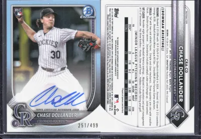 Chase Dollander card