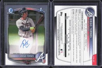 Diego Tornes 2025 Topps Bowman Chrome