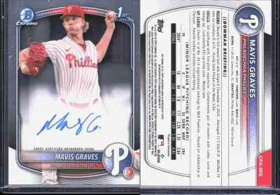 Mavis Graves — 2025 Topps Bowman Chrome Refractor