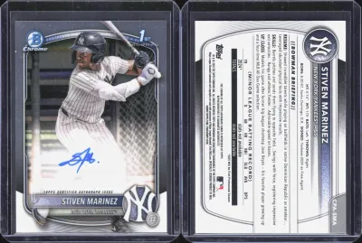 Stiven Marinez 2025 Topps Bowman Chrome