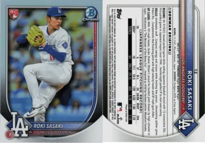 Roki Sasaki card